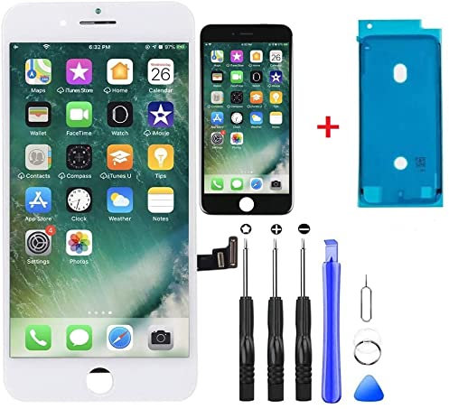 Générique Premium Quality LCD + Touch Screen Compatible with iPhone 7 White