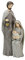 BYYLECL Krippenfigur, Skulptur, handbemalt, Heilige Familie, Geschenke für Familie, Freunde, Kollegen, perfekte Dekoration für Ostern, Thanksgiving, Weihnachten, Harz