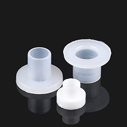 T-förmige Nylon-Unterlegscheibe/konkave konvexe Schraubhülse aus Kunststoff/Isolierpartikel/T-förmige Stufenscheibe-10 Stück 6x12,2x8