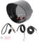 Aramox Breitband-UEGO-Messgerät-Kit 30-0300 Luft-Kraftstoff-Verhältnis-Anzeige, 52 mm, Automatische Dimmung, Breitband-UEGO-AFR-Sensor-Controller-Messgerät