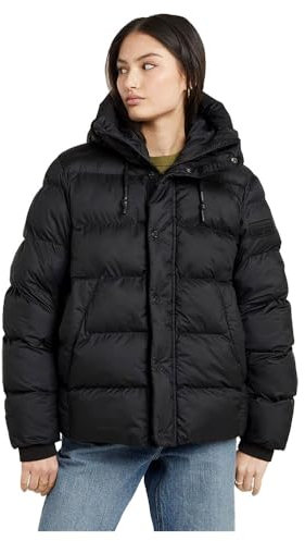 G-Star Damen Whistler Short Puffer, Schwarz (dk black D25186-B958-6484), L