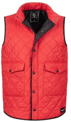 Rock Creek Steppweste Herren Übergangsweste H-352 | Leichte Thermoweste für Männer, wattierte Freizeitbekleidung für Übergang, Alltag, Reisen und Outdoor-Aktivitäten