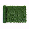 Meridiana - Siepe Finta Artificiale Ornamentale Rotolo Frangivista Frangivento 1680 Foglie Foglia Finta Prato Lauro Osmantus Sintetica Anticaduta Ringhiera Terrazzo Balcone Giardino (1 x 6 Mt)