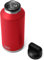YETI Rambler Bottle Chug, Vaccum Insulated Stainless Steel Bottle with Leakproof Chug Cap, Rescue Red, 64 oz (1.9 L)