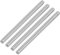 QUARKZMAN 4 Stück Gewindestangen, M5 x 80mm, 304 Edelstahl, Gewindestab mit metrischem Vollgewinde, M5-0,8 Gewindestift für Möbelmontage und Maschinenbau