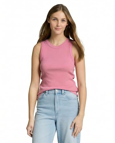 TOM TAILOR Denim Damen Top mit RIPP