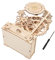 Milisten 3D Holz Stifthalter Selbstgemacht Puzzle Musikbox Kreativer Stiftebehälter aus Holz für Schreibtischzubehör