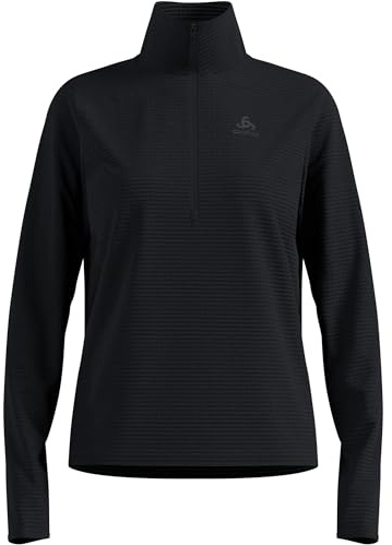 Odlo Essential Thermal Women's Functional Midlayer Half Zip Running Shirt