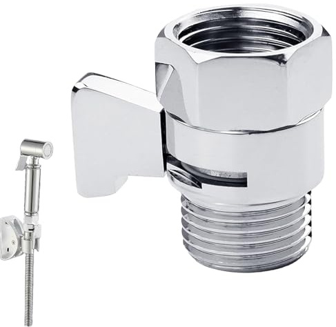 Stop Douche, Inverseur Douche,Minuteur Douche Coupe Eau Automatique, Vanne D'arrêt De Pommeau De Doucher, Valve De Pommeau De Douche, Pour Pommes De Douche, Douchettes À Main, Bras De Douche