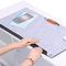 Richer-R Filz Schreibtischunterlage, Filz Mauspad Mausunterlage,Schreibtisch Laptop Mouse Filzpad 63 x 33,5 cm,Flexibel Gaming und Office Mauspad Schreibtischunterlage Dunkelgrau/Hellgrau(Light_Grey)