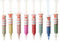 Lergo 8 Stück Diamant-Paste Polierpaste – Knietschpasten, Verbundspritzen, 0,5–10 Mikrometer