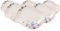 Villeroy & Boch Mariefleur Gris Lot de 6 bols plats pour service et salade, 34 x 26 cm, en porcelaine de qualité supérieure, blanc/multicolore