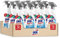 Smac Express – Descalcificador desinfectante en spray, limpiador antical para baño con barrera protectora, 650 ml x 12 unidades