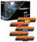 FreedomInk TN247 TN247 Toner Kompatibel für Brother TN-247 TN-247 tn-247cmyk für Brother MFC-L3750CDW DCP-L3550CDW MFC-L3770CDW MFC-L3730CDN HL-L3210CW HL-L3230CDW MFC-L3710CW DCP-L3510CDW HL-L3270CDW