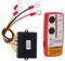 Interruttore Portatile,12v 24v 75 Piedi Distanza Di Controllo Heavy Duty Funzionamento Semplice Verricello Kit Telecomando Wireless Portatile Con Ricevitore Per Camion Jeep Atv Suv Rosso