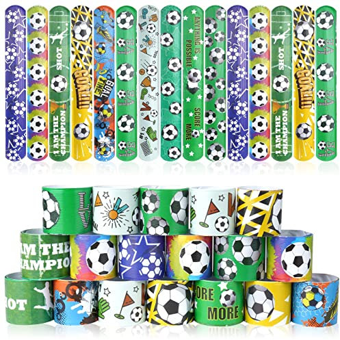 flintronic Braccialetti Slap, 30Pezzi Slap Bracelets, Bracciali a Scatto, Schiaffo Bracciali Gadget per Compleanno Festa Bomboniere Regalo per Bambini Ragazze Ragazzi