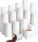 Nationwide Paper 100 White Paper Cups, Large Paper Cups Single Wall, Takeaway for Hot and Cold Drinks, Party Cups, Eco-Friendly, 100% Recyclable, 16oz (473ml)