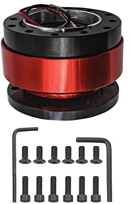 Riloer Volant à dégagement rapide universel 6 trous Snap Off Boss Kit | pour course/rallye/sport automobile
