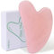 huefull Guasha Tool for Face and Body, Rose Quartz Gua Sha Facial Tool for Self Care, Relieving Tensions and Reducing Puffiness, Skin Care Gift for Men/Woman