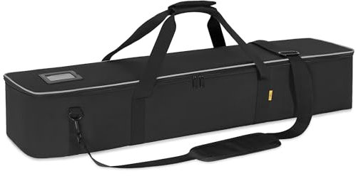 ITHWIU Multifunctional Tripod Bag 36.5 X 7 X 7 Inches / 93 X 18 X 18 cm Heavy Duty Tripod Carrying Case with Handle for Lights, Speakers, Cameras, Booms, Microphone Stands, Black