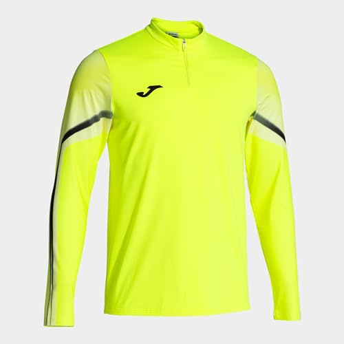 Joma - Herren-Sweatshirt - Elite XI, Fluoreszierend Gelb/Schwarz, XL