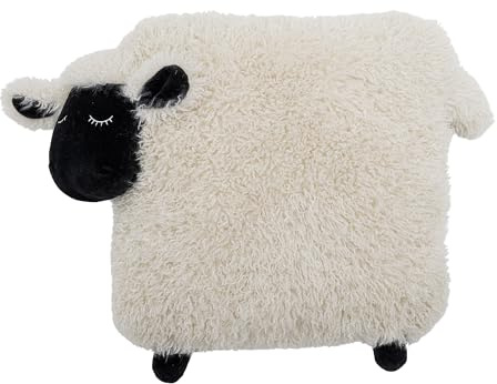 Bloomingville MINI Dolly Kissen, Weiá, Polyester, L56xH46xB13 cm