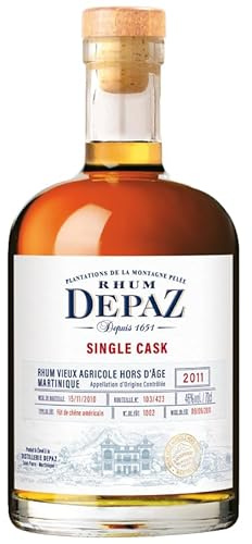 Depaz - Rhum Vieux Single Cask 2011 45° - 700 ml