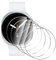 Natbok 5 Piezas Protector de Pantalla para Samsung Galaxy Watch 8 40mm, Dureza 9H, Antihuellas, Sin Burbujas, Ultra Transparente Premium Cristal Vidrio Templado para Samsung Watch 8 40mm