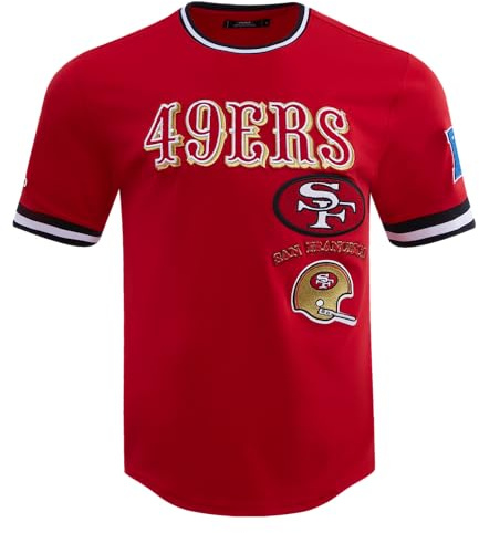 Pro Standard Herren Mens NFL Retro Classics Cotton Double Knit S/S Tee T-Shirt