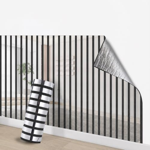 Tarwanear Selbstklebende Tapete Spiegeleffekt Silber 6 mm Dicke, 300cm x 0,5 m Wandpaneele Selbstklebende PVC Fliesenaufkleber Klebefliesen wasserfest,Wandfliesen für Küche Bad Wohnzimmer Schlafzimmer