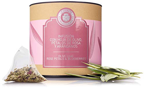 Infuso di Foglie d’Ulivo Petali di Rosa & Mirtilli - La Chinata