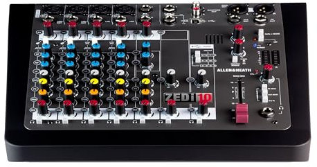 Allen & Heath ZEDi10 4 Mic/Line, 2 Stereo, 2 DI