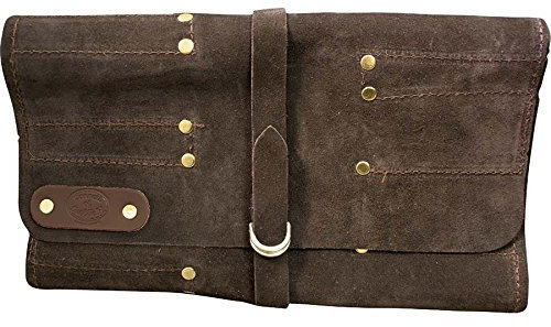 Leather Personalised Carvers Chisel Roll - 12 Pocket - Connell