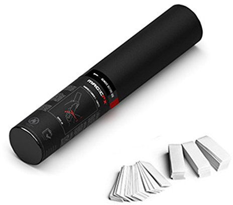 Handheld Cannon S Confetti White 28cm