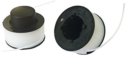 2X Ersatzspule Spule Ø1,2 Fadenspule für Mr. Gardener RT 3725 Hurricane HRT 35 TA