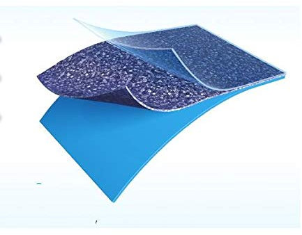 Mountfield Innenfolie Pebbles 0,30 mm mit Überlappung für Pools 6,4 x 1,2 m