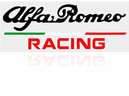 PVC lustige Aufkleber für Alfa Romeo Giulietta Giulia Stelvio 147 156 159 Mito Auto Styling (Style B, Schwarz)