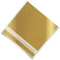 Brushed Aluminium Gold Effect Vinyl UK Light Switch & Plug Socket Stickers, Childs Bedroom Nursery Decorating (Double Plug Socket)