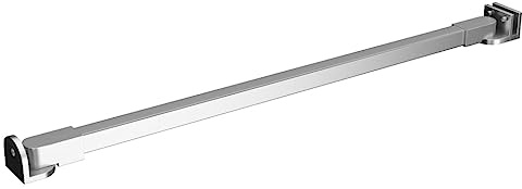 vidaXL Duschwand Stabilisierungsstange Stabilisator Haltestange Wandhalterung Dusche Duschabtrennung Duschtrennwand Edelstahl 47,5cm