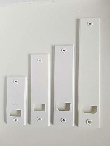 5x Rolladen Rollo Jalousie Abdeckplatte Deckplatte Blende Platte Rolladengurt Abdeckung 105 135 160 185 21 (105)