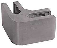 Pince à verre d'angle en INOX 316 pour verres de 8,76 à 12,76mm