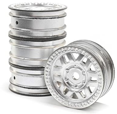 Axial 1.0 KMC Machete Wheels, Satin (4): SCX24, AXI40005