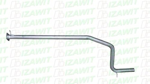 IZAWIT 17.162 Mittelschalldämpfer Kompatibel mit FORD MONDEO III Kombi BWY 1343857