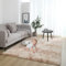 Gsogcax Rugs Living Room 160 x 200 cm, flauschiger Teppich für Schlafzimmer, zottelig, rutschfest, superweich, extra groß, für den Innenbereich, moderne Heimdekoration, Bodenteppich, helles Kamel