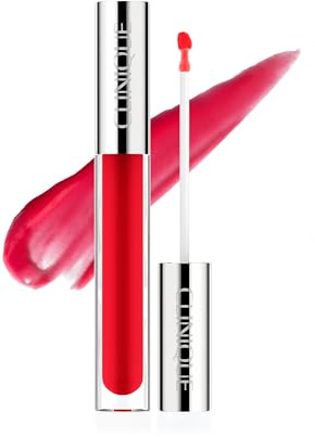 Clinique Pop Plush™ Creamy Lip Gloss | Ultraweicher, superschöner Gloss mit Hyaluronsäure, Aloe-, Avocado- und Sheabutter | feuchtigkeitsspendend + Hochglanz-Effekt