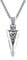 MEDWISE Pfeilspitze Kette 925 Sterling Silber Keltische Kette Herren Anhänger Pfeil Halskette Keltische Schmuck Weihnachts Geschenke für Herren Sohn Teenager Damen Frauen Mädchen Geschenke