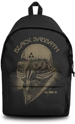 Rocksax Black Sabbath Daypack - Never Say Die - 43cm x 30cm x 15cm – Officially Licensed Merchandise