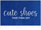 AOAOPQ Outdoor Welcome Mat for Funny Outside Home Entry Mats Cute Shoes Take Them Off Entryway for Bedroom Shoe Scraper Non Slip Mats for Front Home Door Outside Blue