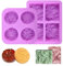 VOSSOT Pack de 2 moldes de silicona para jabón, moldes rectangulares de silicona, moldes de jabón caseros, moldes de jabón hechos a mano para jabón, moldes para bricolaje, pasteles