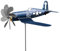 Hubschrauber Wind Spinner - Hubschrauber Windskulptur Chopper Windspiel Windrad Hubschrauber Garten Edelstahl Hubschrauber Windmühle für Outdoor Landschaft Dekoration